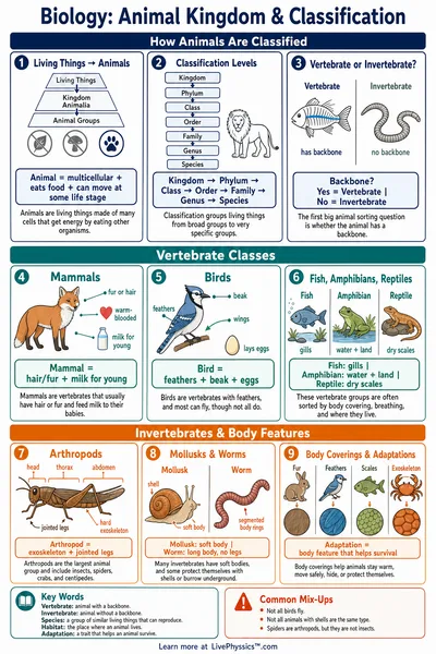 Animal Kingdom & Classification