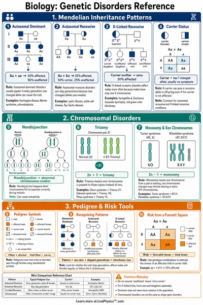 Genetic Disorders Reference
