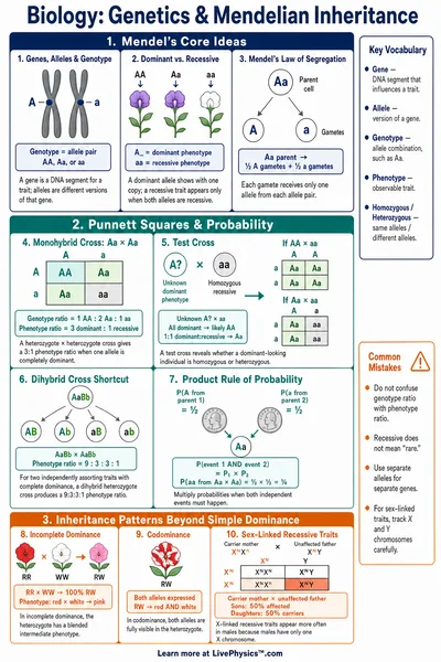 Genetics & Mendelian Inheritance