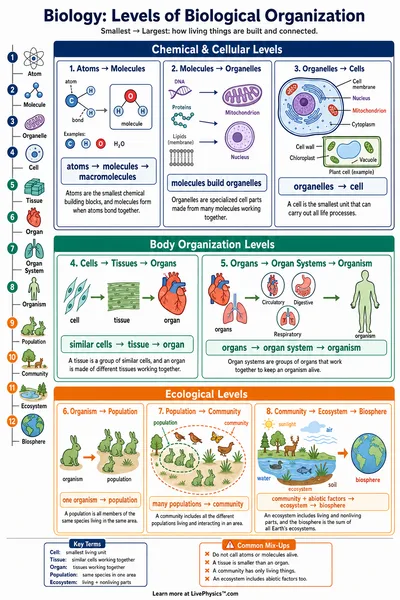 Levels of Biological Organization