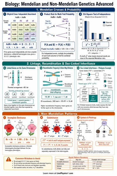 Mendelian and Non-Mendelian Genetics Advanced