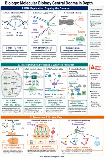 Molecular Biology Central Dogma in Depth