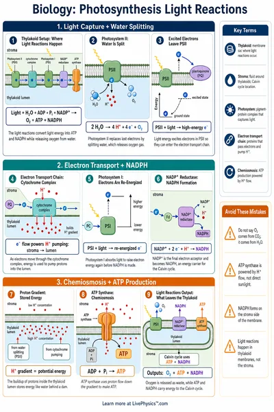 Photosynthesis Light Reactions