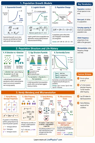 Population Ecology and Hardy-Weinberg