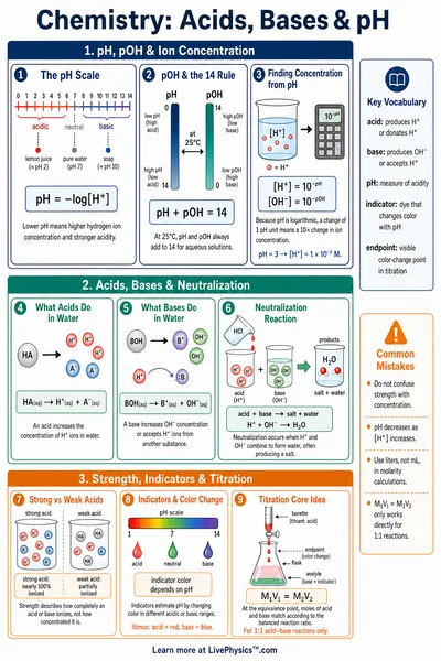 Acids, Bases & pH