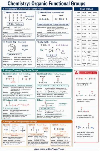 Organic Functional Groups