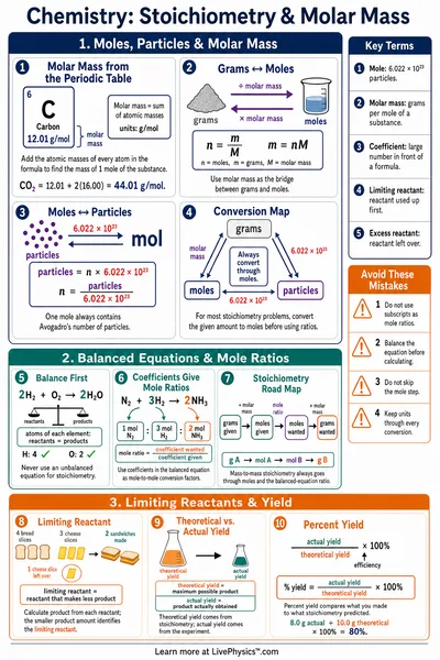 Stoichiometry & Molar Mass