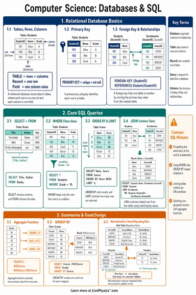 Databases & SQL