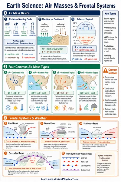 Air Masses & Frontal Systems