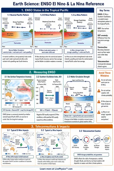ENSO El Nino & La Nina Reference