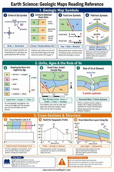 Geologic Maps Reading Reference