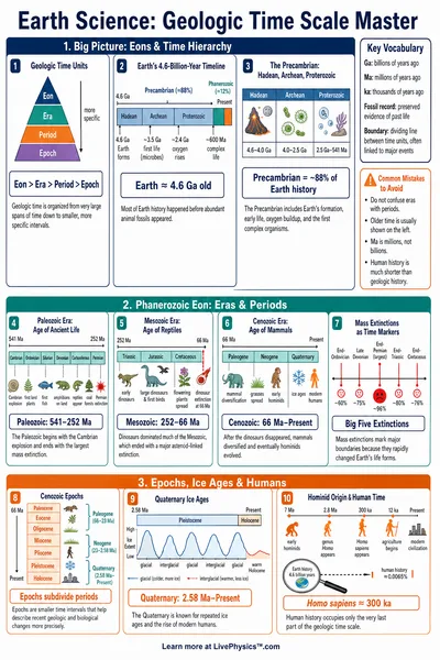 Geologic Time Scale Master