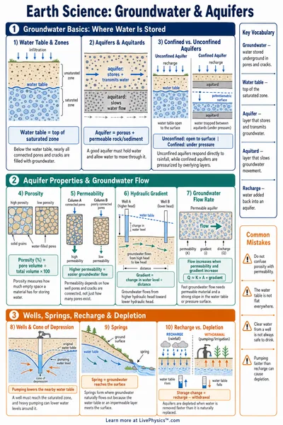 Groundwater & Aquifers
