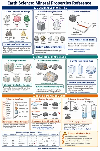 Mineral Properties Reference