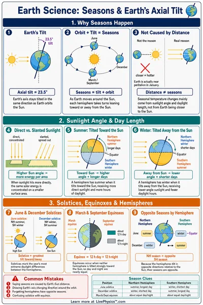 Seasons & Earth's Axial Tilt
