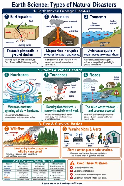 Types of Natural Disasters