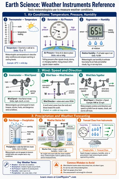 Weather Instruments Reference