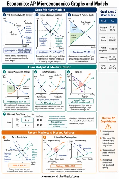 AP Microeconomics Graphs and Models