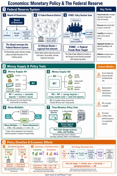 Monetary Policy & The Federal Reserve