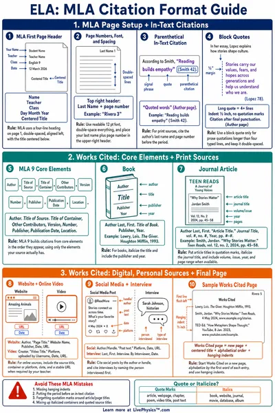 MLA Citation Format Guide