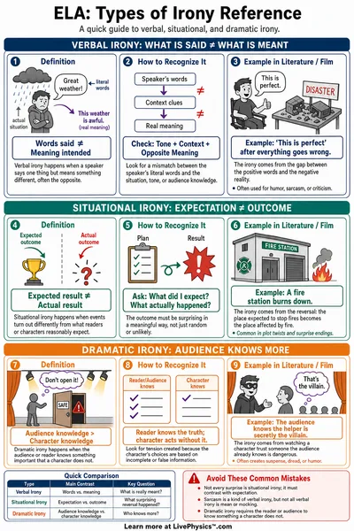 Types of Irony Reference