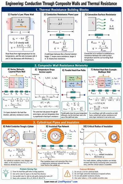 Conduction Through Composite Walls and Thermal Resistance