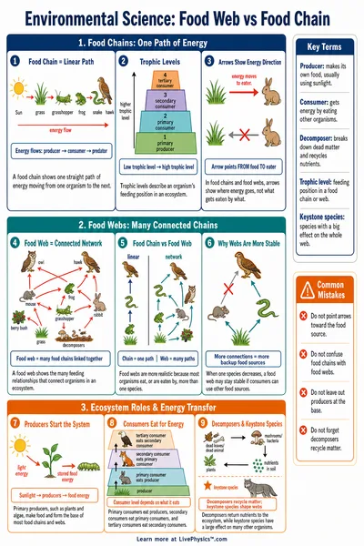 Food Web vs Food Chain