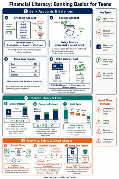 Banking Basics for Teens