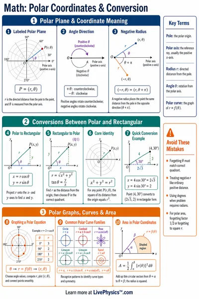 Polar Coordinates & Conversion