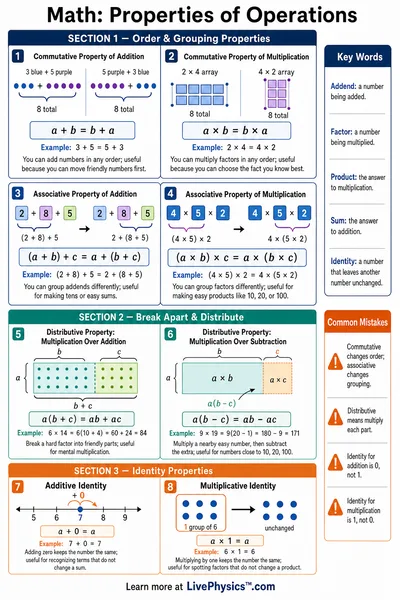 Properties of Operations