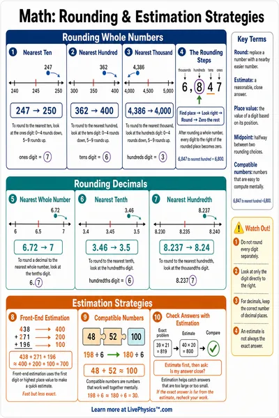 Rounding & Estimation Strategies