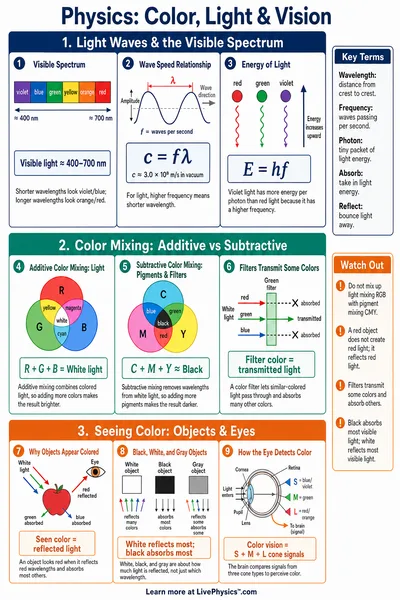 Color, Light & Vision