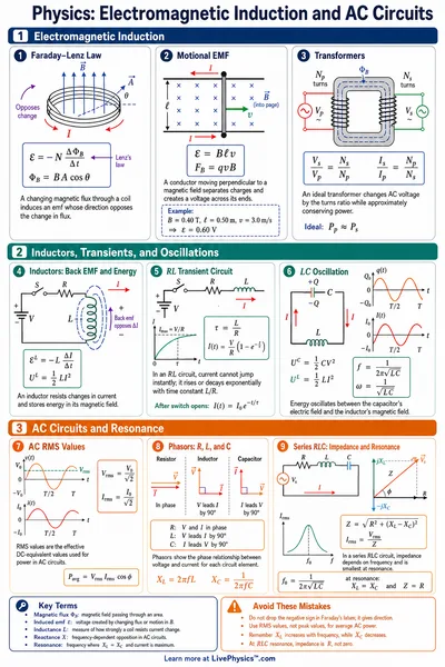 Electromagnetic Induction and AC Circuits