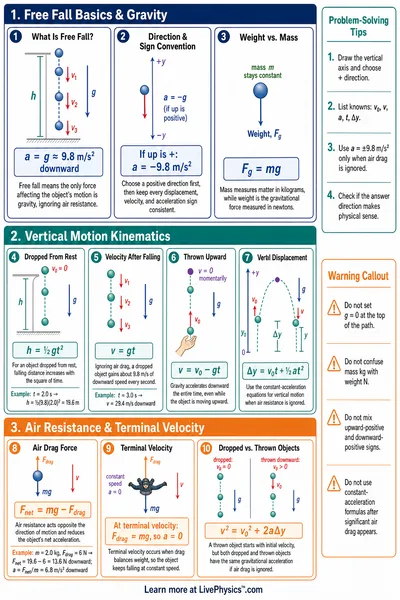 Free Fall & Gravitational Acceleration