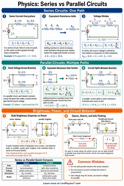 Series vs Parallel Circuits