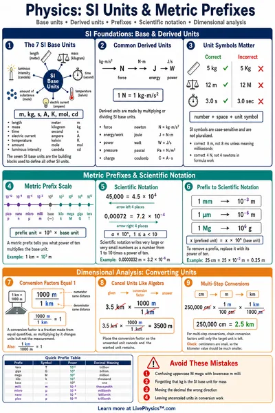 SI Units & Metric Prefixes