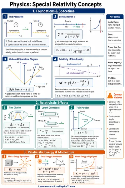 Special Relativity Concepts