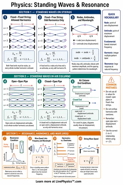 Standing Waves & Resonance