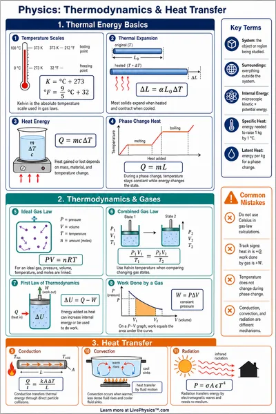 Thermodynamics & Heat Transfer