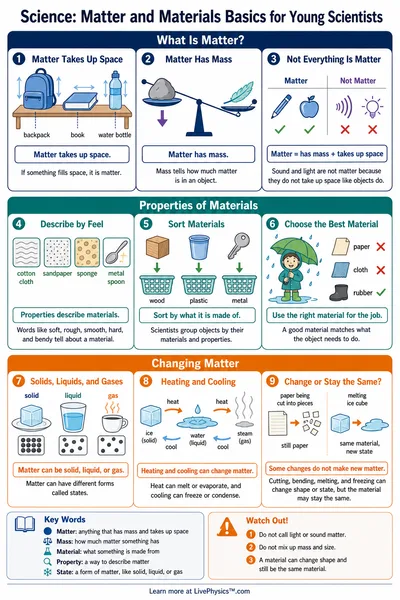 Matter and Materials Basics for Young Scientists