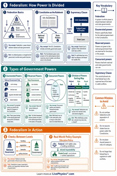Federalism and Division of Powers Reference