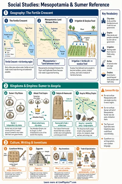 Mesopotamia & Sumer Reference