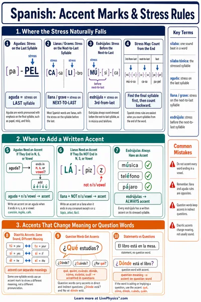 Accent Marks & Stress Rules