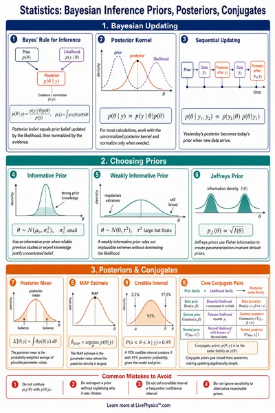 Bayesian Inference Priors, Posteriors, Conjugates