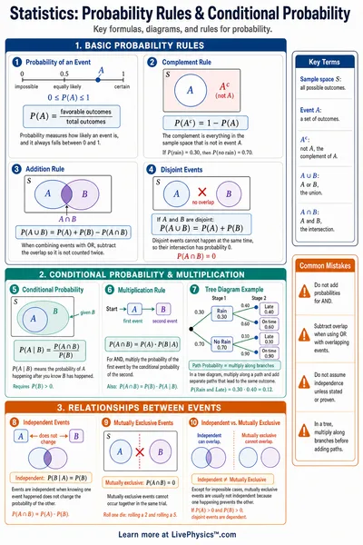 Probability Rules & Conditional Probability
