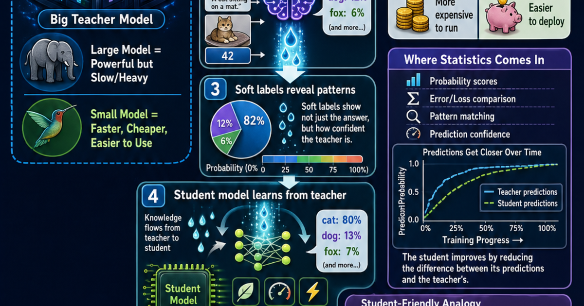 AI & Machine Learning: What Is Model Distillation Infographic ...