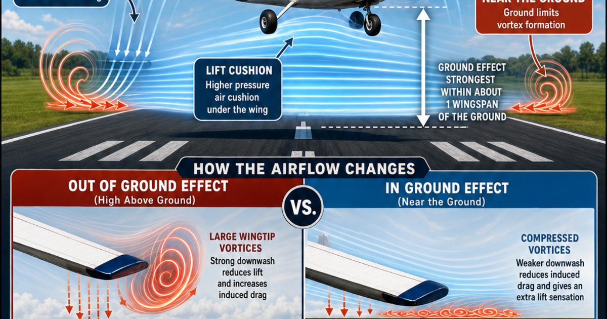 Ground Effect Rts Aviation: Ground Effect Infographic | LivePhysics™