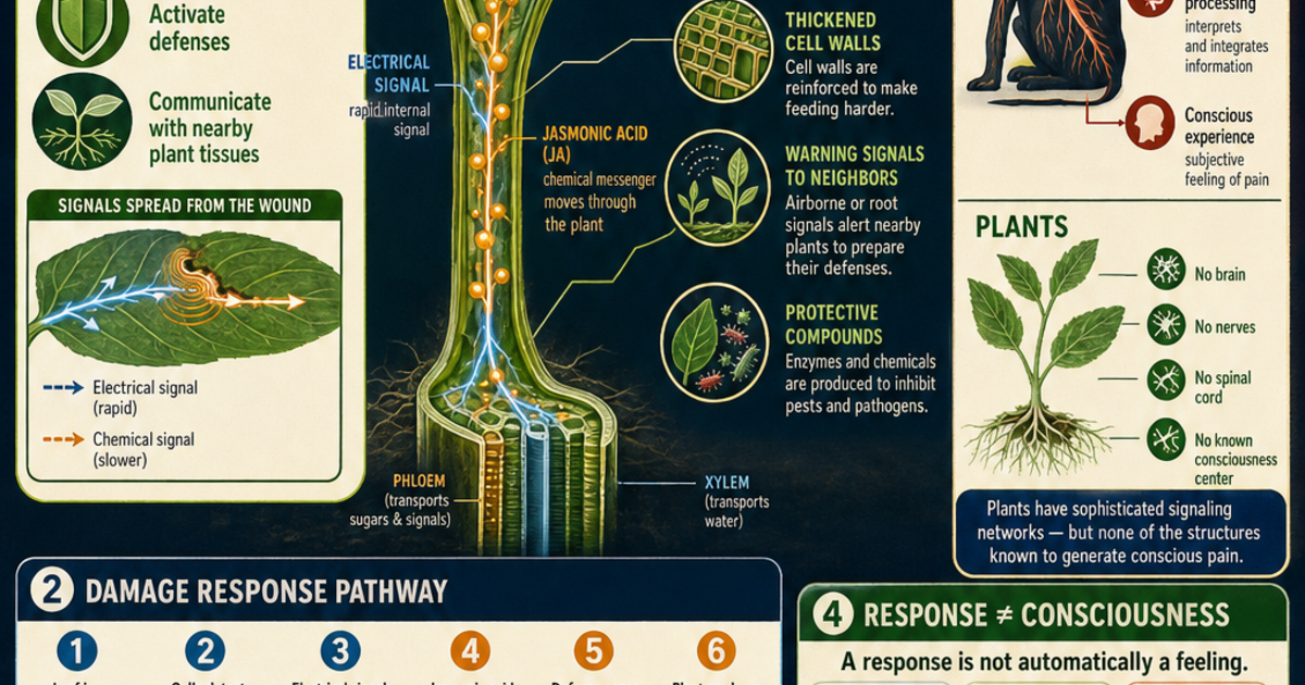 Do Plants Feel Pain When We Cut Them