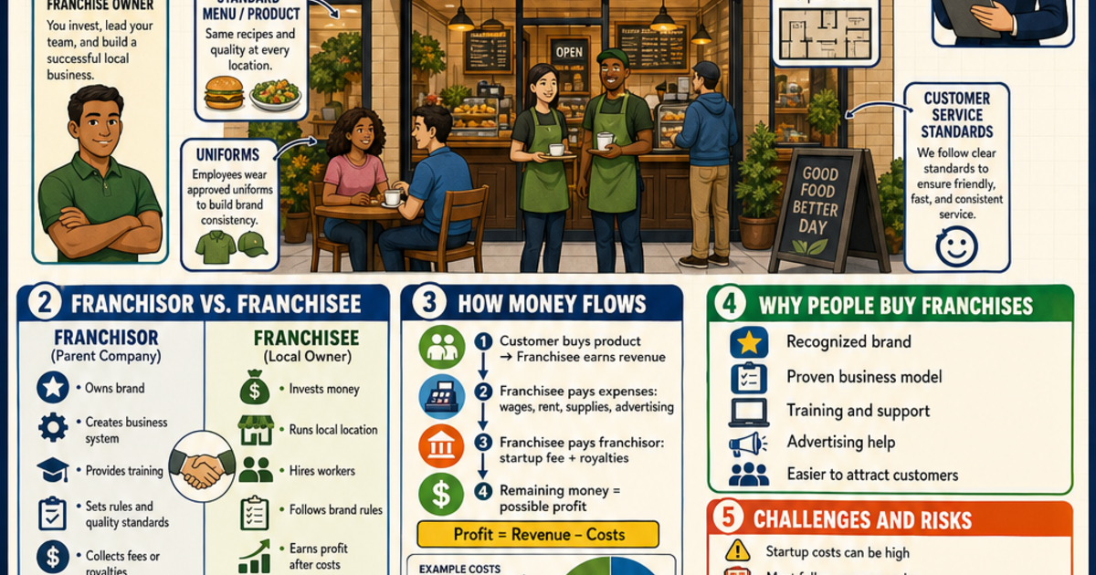 touchpay philippines - franchise, business and... Business & Entrepreneurship: What Is a Franchise Infographic | LivePhysics™