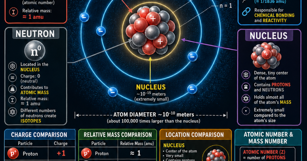 Atomic Structure Infographic | LivePhysics™
